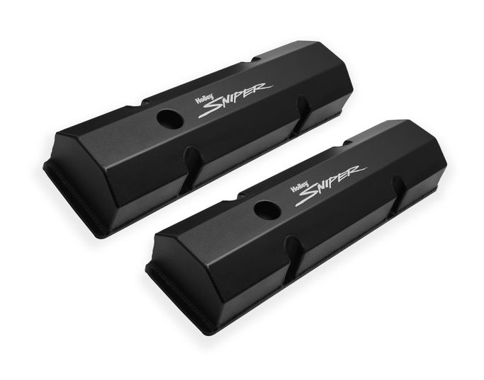 SNE-890010B, Holley Sniper Fabricated Aluminum Valve Covers 890010B в ОАЭ, Дубай. Состояние - новое. Цена 970 AED. Фото, контакты продавца | AUTO.AE