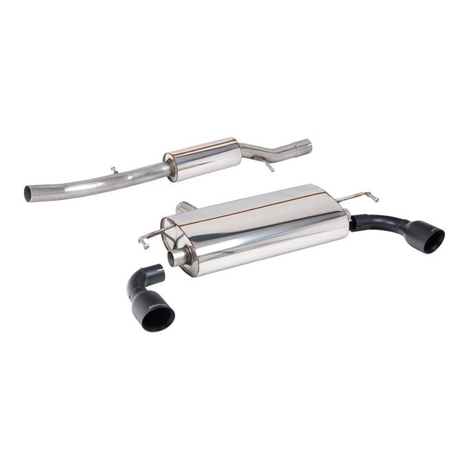 SSXVW690, MILLTEK SSXVW690 Cat-Back Exhaust, 2.5" (Cerakote Black GT-100 Trims) for VW Golf R32 (MK4) في الإمارات العربية المتحدة, دبي. Condition - new. Price ⁦6,710 AED⁩. Photo, seller contacts | AUTO.AE