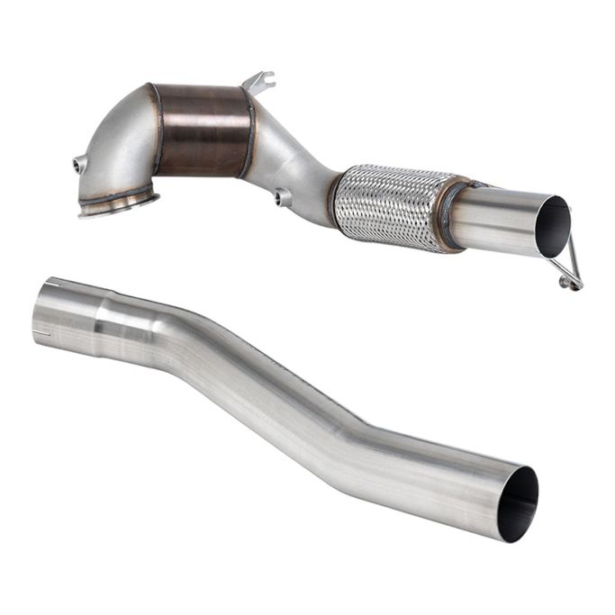 SSXVW765, MILLTEK SSXVW765 Catted Downpipe, 3.7" (No CEL) for VW Golf GTI (MK8) Non GPF 2021- in UAE, Dubai. Condition - new. Price 6,080 AED. Photo, seller contacts | AUTO.AE