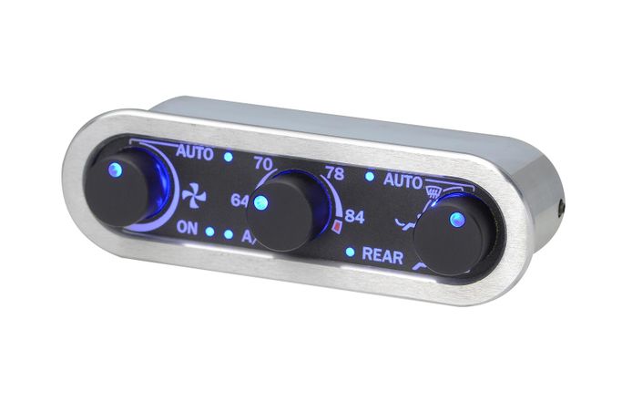 DAK-DCC3000HSKB, Dakota Digital Gen-IV VHX Three Knob Climate Control Systems DCC-3000HS-K-B в ОАЭ, Дубай. Состояние - новое. Цена ⁦2 260 AED⁩. Фото, контакты продавца | AUTO.AE