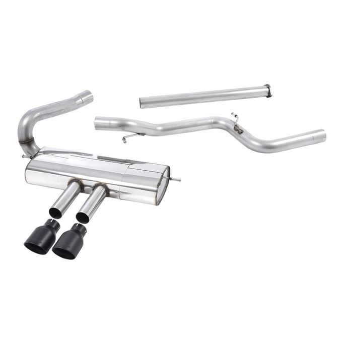 SSXFD112, MILLTEK SSXFD112 Cat-Back Exhaust, 3'' (Dual GT-100 Cerakote Black Tips) for FORD Focus ST Estate / Sedan / Limosine 2012-2018 في الإمارات العربية المتحدة, دبي. Condition - new. Price ⁦5,650 AED⁩. Photo, seller contacts | AUTO.AE