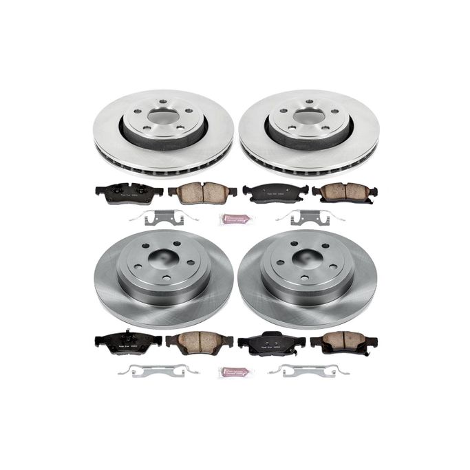 PWR-KOE5952, PowerStop Z17 Evolution Plus Stock Replacement Brake Kits for 2011-2020 DURANGO, 2011-2016 GRAND CHEROKEE - KOE5952 في الإمارات العربية المتحدة, دبي. Condition - new. Price 1,830 AED. Photo, seller contacts | AUTO.AE
