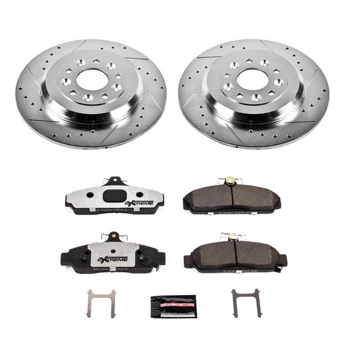 PWR-K4810-26, PowerStop Z26 Street Warrior Brake Upgrade Kits for 1984-1987 CORVETTE - K4810-26 في الإمارات العربية المتحدة, دبي. Condition - new. Price ⁦940 AED⁩. Photo, seller contacts | AUTO.AE