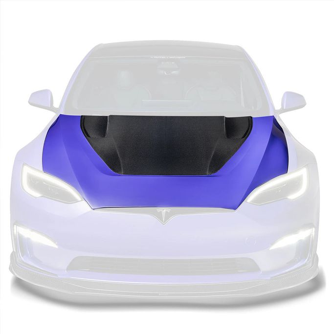 TEV3081, VORSTEINER TEV3081 Hood VRS (Satin Carbon) for TESLA Model S Plaid 2021- in UAE, Dubai. Condition - new. Price ⁦11,910 AED⁩. Photo, seller contacts | AUTO.AE