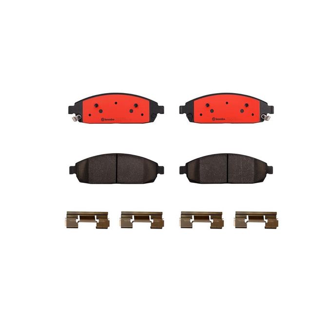 BBO-P37010N, Brembo NAO Ceramic Brake Pads for 2006-2010 COMMANDER, 2005-2010 GRAND CHEROKEE - P37010N في الإمارات العربية المتحدة, دبي. Condition - new. Price ⁦280 AED⁩. Photo, seller contacts | AUTO.AE