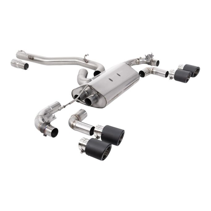 SSXVW649, MILLTEK SSXVW649 Cat-Back Exhaust, 3.15" (Carbon JET-100 Tips) for VW Golf R (MK7.5) in UAE, Dubai. Condition - new. Price ⁦13,060 AED⁩. Photo, seller contacts | AUTO.AE