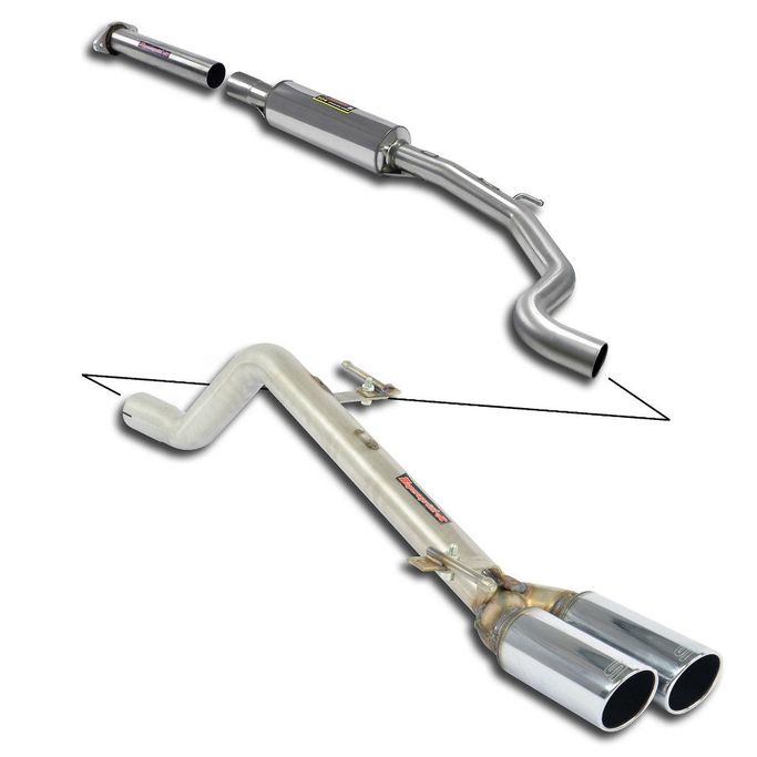 815920, SUPERSPRINT 815920 Exhaust System for ABARTH Grande Punto (199) في الإمارات العربية المتحدة, دبي. Condition - new. Price ⁦5,240 AED⁩. Photo, seller contacts | AUTO.AE