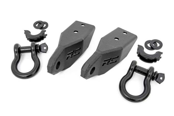 ROU-RS153, Rough Country Tow Hook Brackets for 2007-2021 TUNDRA - RS153 في الإمارات العربية المتحدة, دبي. Condition - new. Price ⁦430 AED⁩. Photo, seller contacts | AUTO.AE