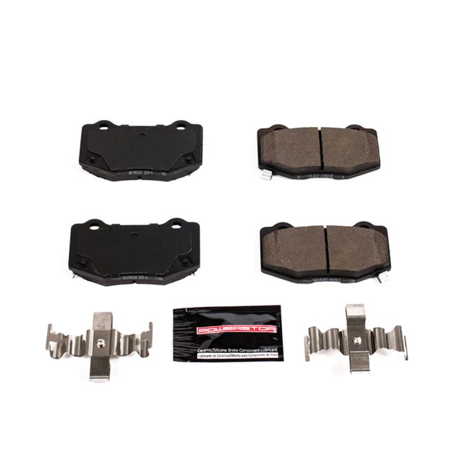 PWR-Z23-1718, PowerStop Z23 Evolution Sport Brake Pads and Hardware Kits Z23-1718 в ОАЭ, Дубай. Состояние - новое. Цена ⁦200 AED⁩. Фото, контакты продавца | AUTO.AE