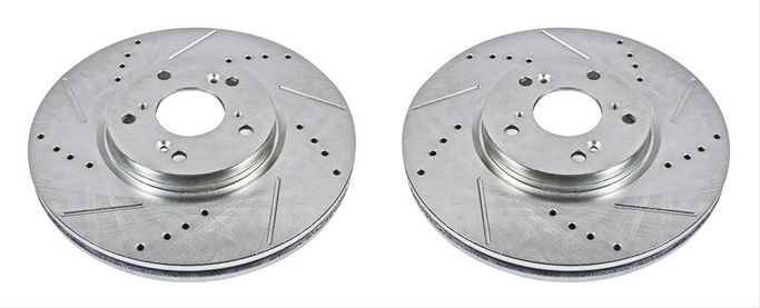 PWR-JBR-1143XPR, PowerStop Evolution Drilled and Slotted Rotors for 2004-2008 TL - JBR1143XPR в ОАЭ, Дубай. Состояние - новое. Цена 900 AED. Фото, контакты продавца | AUTO.AE