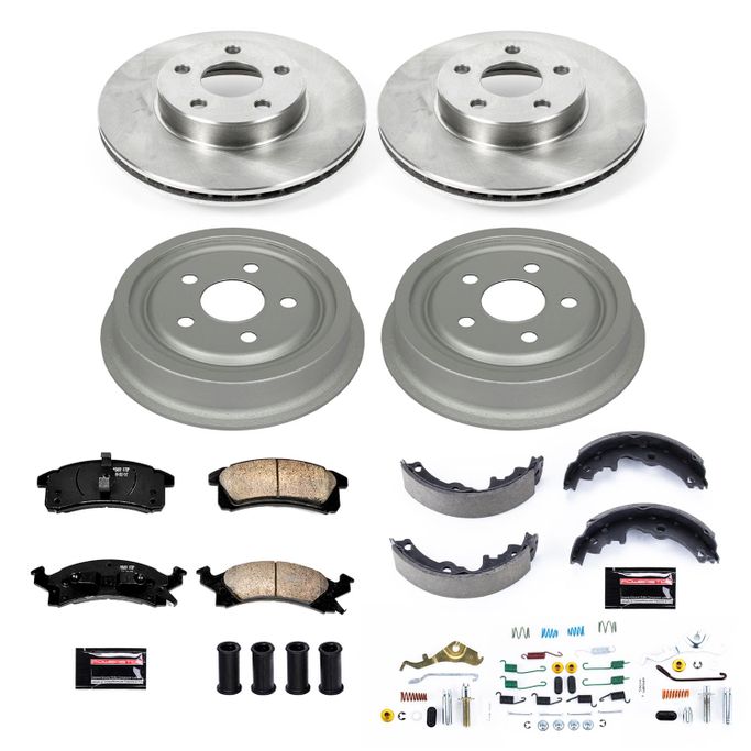 PWR-KOE15083DK, PowerStop Autospecialty Stock Replacement Disc and Drum Brake Kits for 1992-1995 CAVALIER, 1990-1998 GRAND AM, 1997-2002 SUNFIRE - KOE15083DK в ОАЭ, Дубай. Состояние - новое. Цена ⁦1 180 AED⁩. Фото, контакты продавца | AUTO.AE