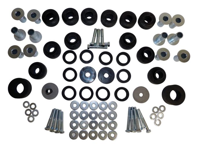 CWA-5462446MK, Crown Automotive Body Mounting Kits for 1979-1983 CJ5, 1979-1986 CJ7, 1981-1986 SCRAMBLER - 5462446MK в ОАЭ, Дубай. Состояние - новое. Цена ⁦560 AED⁩. Фото, контакты продавца | AUTO.AE