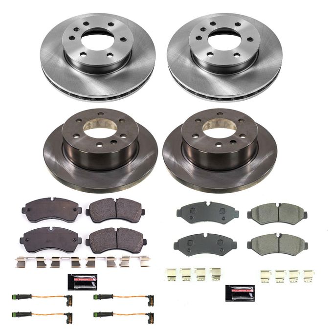 PWR-KOE8661, PowerStop Z17 Evolution Plus Stock Replacement Brake Kits KOE8661 в ОАЭ, Дубай. Состояние - новое. Цена 1 780 AED. Фото, контакты продавца | AUTO.AE