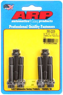 330-2203, ARP 330-2203 Pressure Plate (Clutch Cover) Bolt Kit for Chevrolet. V8 w/ Tilton flywheel (1.500 UHL bolts). 12pt في الإمارات العربية المتحدة, دبي. Condition - new. Price ⁦270 AED⁩. Photo, seller contacts | AUTO.AE