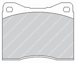 FCP399R, FERODO FCP399R Front Brake Pads DS3000 for BMW M5 (E28) в ОАЭ, Дубай. Состояние - новое. Цена 1 030 AED. Фото, контакты продавца | AUTO.AE