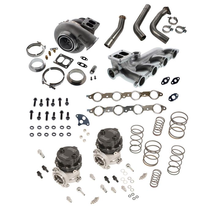 SUM-260052-KIT, Summit Racing™ Turbocharger Hot Side Combo Kits SUM-260052-KIT в ОАЭ, Дубай. Состояние - новое. Цена ⁦12 900 AED⁩. Фото, контакты продавца | AUTO.AE