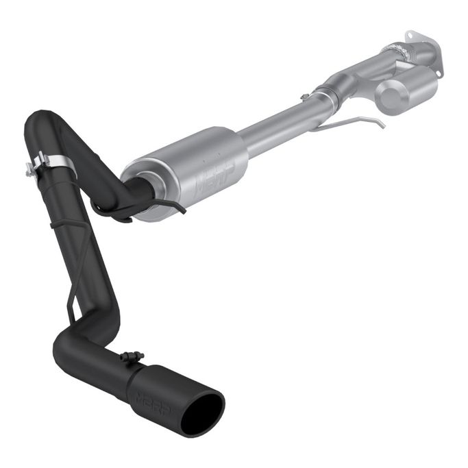 S5019BLK, MBRP S5019BLK Cat-Back 3" Armor BLK (Black-Coated Aluminized Steel / Single) for CHEVROLET Silverado 1500 / GMC Sierra 1500 2019- в ОАЭ, Дубай. Состояние - новое. Цена ⁦4 790 AED⁩. Фото, контакты продавца | AUTO.AE