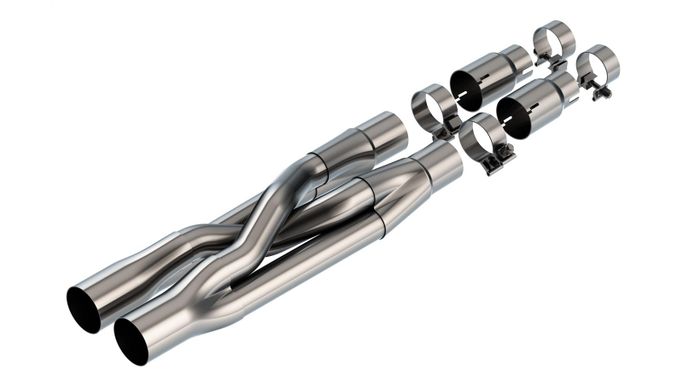 BOR-60715, Borla SwitchFire X-Pipes for 2018-2023 MUSTANG - 60715 في الإمارات العربية المتحدة, دبي. Condition - new. Price 2,630 AED. Photo, seller contacts | AUTO.AE