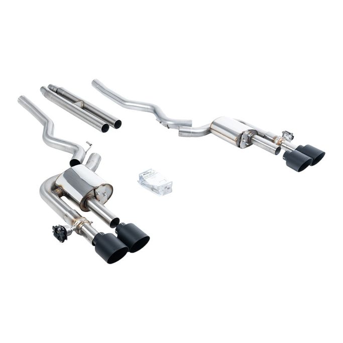 SSXFD421, MILLTEK SSXFD421 Cat-Back Exhaust, 2.76" (Cerakote Black GT-115 Tips) for FORD Mustang Dark Horse (S650) / Mach 1 (S550) в ОАЭ, Дубай. Состояние - новое. Цена ⁦19 300 AED⁩. Фото, контакты продавца | AUTO.AE
