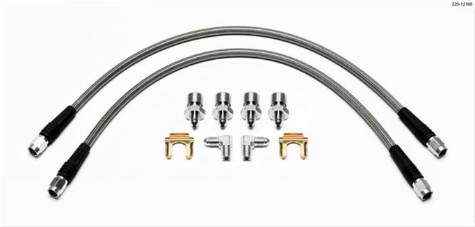 WIL-220-12168, Wilwood Brake Flexline Kits for 1965-1969 MUSTANG - 220-12168 in UAE, Dubai. Condition - new. Price ⁦460 AED⁩. Photo, seller contacts | AUTO.AE