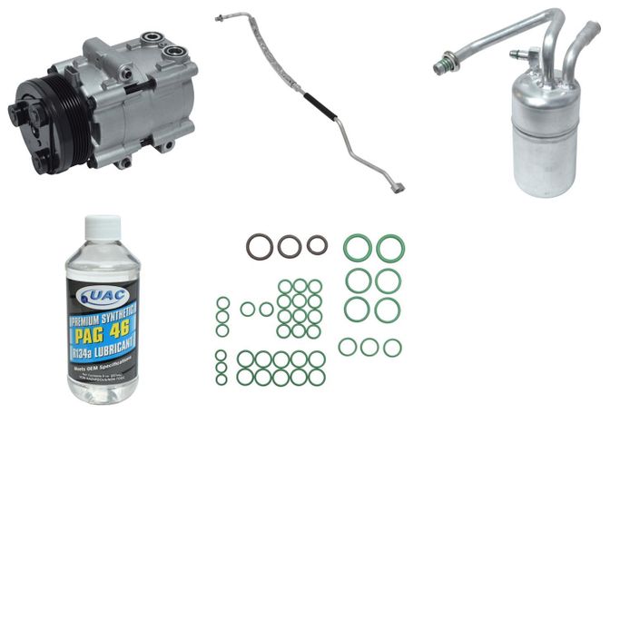 UAC-KT1397, Universal Air Conditioner Compressor Kits for 2002-2004 MUSTANG - KT 1397 in UAE, Dubai. Condition - new. Price 990 AED. Photo, seller contacts | AUTO.AE