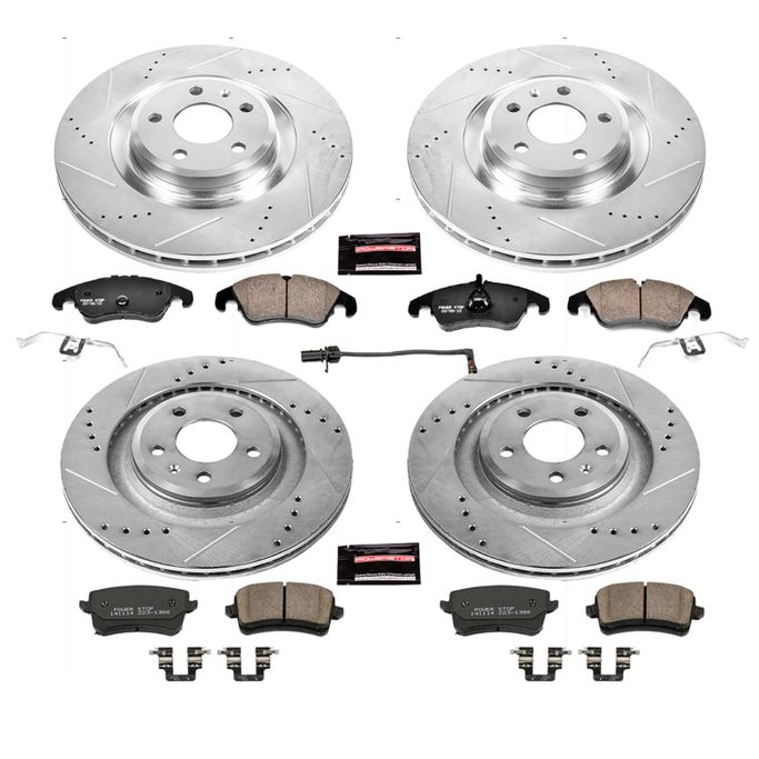 PWR-K6157, PowerStop Z23 Evolution Sport Brake Upgrade Kits for 2010-2011 S4, 2008-2011 S5 - K6157 في الإمارات العربية المتحدة, دبي. Condition - new. Price 2,940 AED. Photo, seller contacts | AUTO.AE