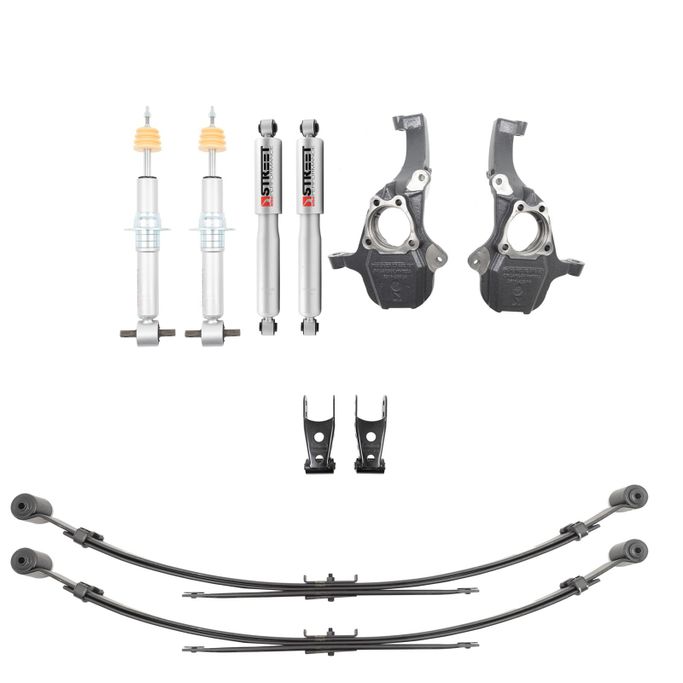 BEL-350345SP, Belltech Lowering Kits with Street Performance Shock Absorbers for 2019-2025 SIERRA 1500, SILVERADO 1500 - 350345SP في الإمارات العربية المتحدة, دبي. Condition - new. Price ⁦7,660 AED⁩. Photo, seller contacts | AUTO.AE