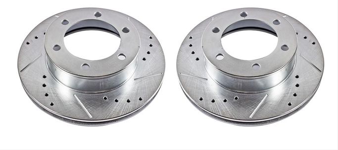 PWR-JBR-791XPR, PowerStop Evolution Drilled and Slotted Rotors for 1996-2002 4RUNNER, 1995-2004 TACOMA - JBR791XPR in UAE, Dubai. Condition - new. Price 670 AED. Photo, seller contacts | AUTO.AE