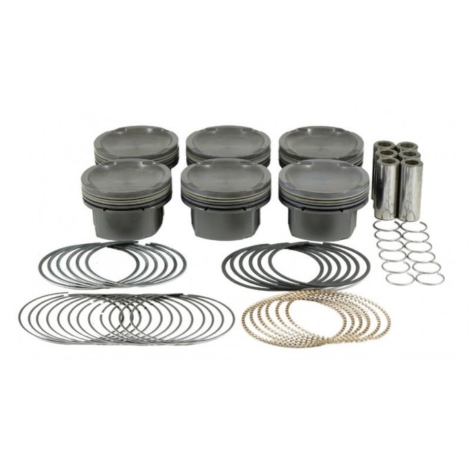 930024409T, MAHLE 930024409T Piston Kit with TBC (86.60mm x 31mm CH, 89.6mm stroke, 135mm rod, 22mm pin, -11.0cc, 324g, 11.2CR, 4032) for BMW M3 (E36) S52B32 3.2L в ОАЭ, Дубай. Состояние - новое. Цена ⁦5 390 AED⁩. Фото, контакты продавца | AUTO.AE