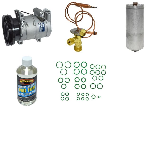 UAC-KT6217, Universal Air Conditioner Compressor Kits for 1993 SENTRA - KT 6217 in UAE, Dubai. Condition - new. Price 1,650 AED. Photo, seller contacts | AUTO.AE