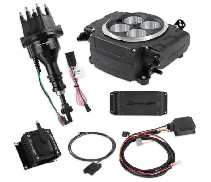 SNE-550511BPXSBF, Holley Sniper 2 EFI 650 HP Base Fuel Injection Systems with Power Distribution Module 550-511-BPX-SBF in UAE, Dubai. Condition - new. Price 9,020 AED. Photo, seller contacts | AUTO.AE