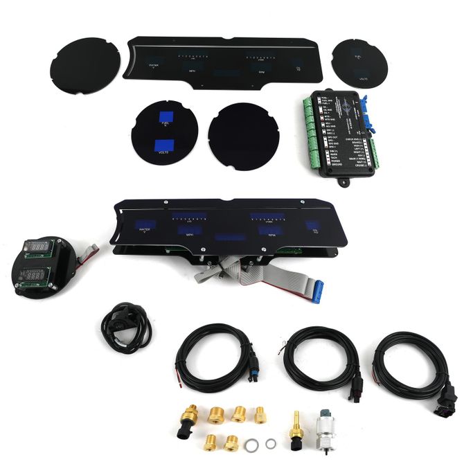 DAK-VFD365CIMPZ, Dakota Digital Direct Fit Gauge Kits for 1965 BEL AIR, IMPALA - VFD3-65C-IMP-Z в ОАЭ, Дубай. Состояние - новое. Цена ⁦3 930 AED⁩. Фото, контакты продавца | AUTO.AE