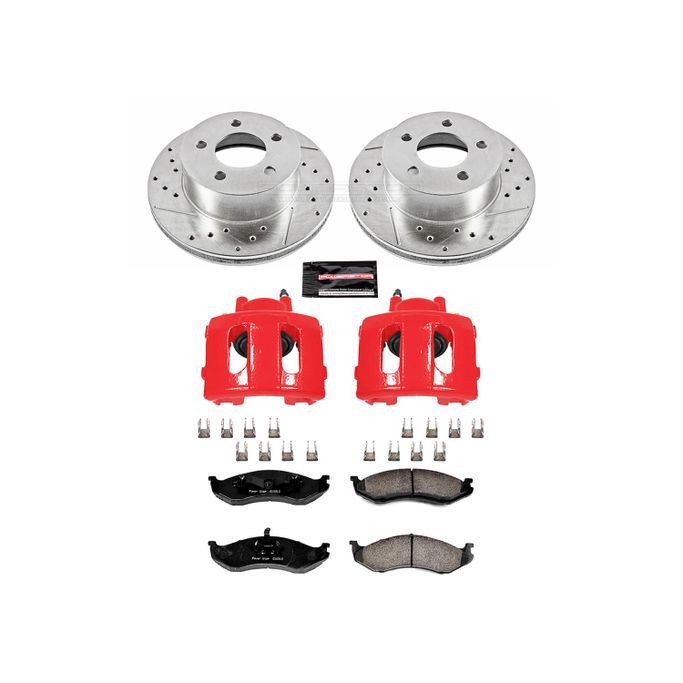 PWR-KC2119, PowerStop Z23 Evolution Sport Brake Upgrade Kits with Calipers KC2119 в ОАЭ, Дубай. Состояние - новое. Цена 1 730 AED. Фото, контакты продавца | AUTO.AE
