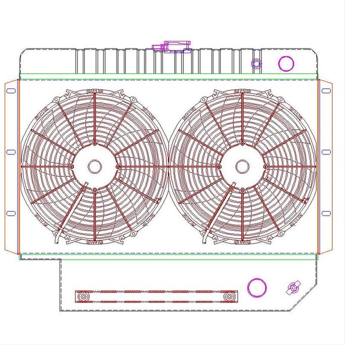 GRI-CU-70204, Griffin Performance Fit Radiator Combos for 1959-1963 IMPALA - CU-70204 في الإمارات العربية المتحدة, دبي. Condition - new. Price 6,780 AED. Photo, seller contacts | AUTO.AE