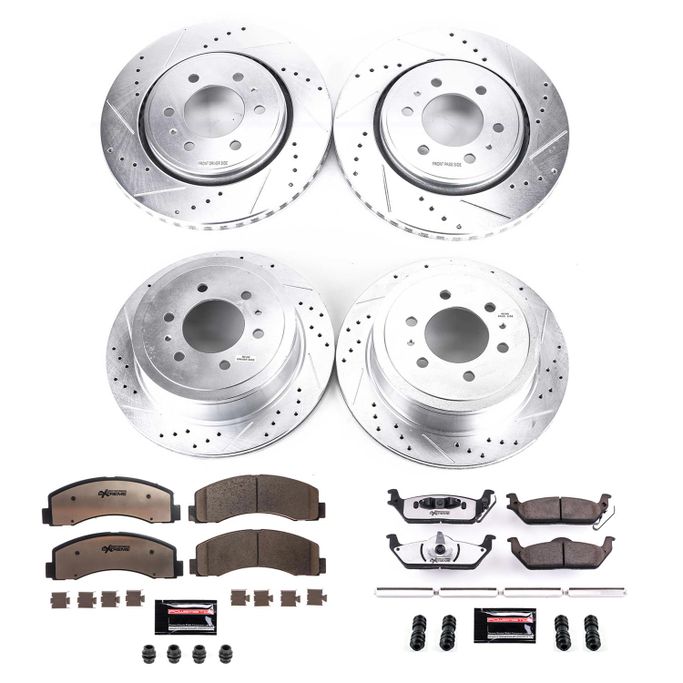 PWR-K3166-36, PowerStop Z36 Truck and Tow Brake Upgrade Kits for 2010-2011 F-150 - K3166-36 في الإمارات العربية المتحدة, دبي. Condition - new. Price ⁦3,400 AED⁩. Photo, seller contacts | AUTO.AE