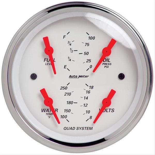 ATM-1312, AutoMeter Arctic White Analog Gauge Kits 1312 في الإمارات العربية المتحدة, دبي. Condition - new. Price ⁦930 AED⁩. Photo, seller contacts | AUTO.AE