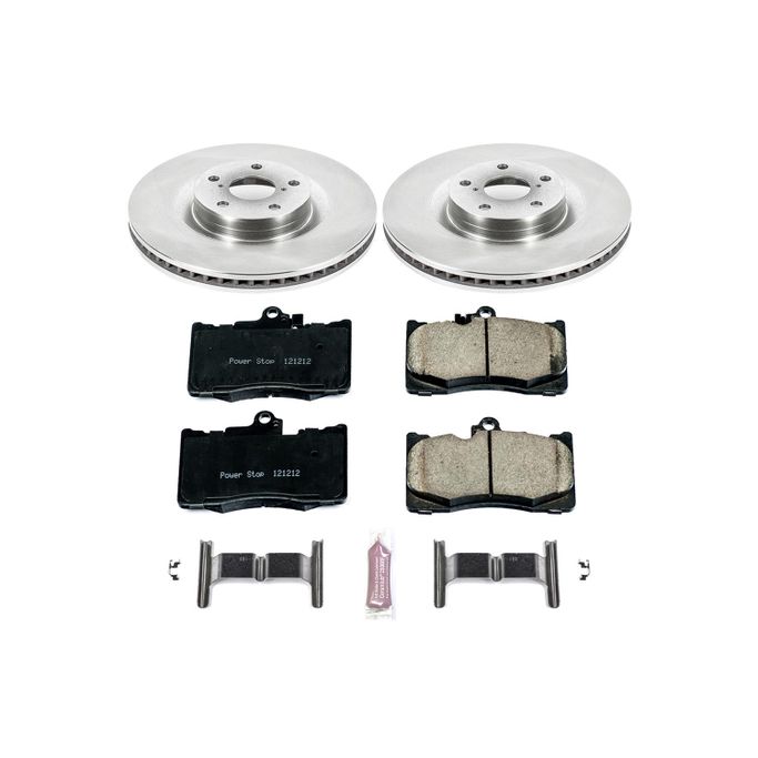PWR-KOE6355, PowerStop Z17 Evolution Plus Stock Replacement Brake Kits KOE6355 in UAE, Dubai. Condition - new. Price 1,020 AED. Photo, seller contacts | AUTO.AE
