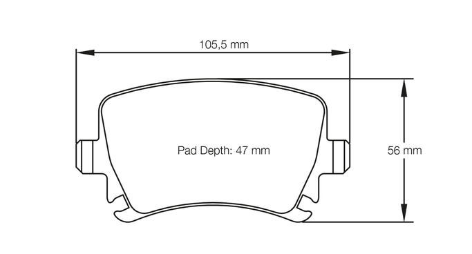 8046-RSL19, PAGID 8046-RSL19 Rear brake pads RSL19 AUDI RS3 Sportback [8PA] / VW Golf VI 2.0R 4motion (disc Ø 345 mm) في الإمارات العربية المتحدة, دبي. Condition - new. Price ⁦1,440 AED⁩. Photo, seller contacts | AUTO.AE