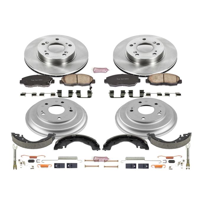 PWR-KOE15241DK, PowerStop Autospecialty Stock Replacement Disc and Drum Brake Kits for 2006-2011 CIVIC - KOE15241DK in UAE, Dubai. Condition - new. Price ⁦1,150 AED⁩. Photo, seller contacts | AUTO.AE