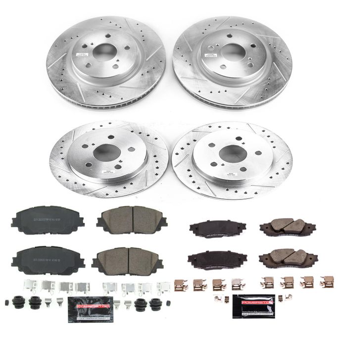 PWR-K8348, PowerStop Z23 Evolution Sport Brake Upgrade Kits K8348 in UAE, Dubai. Condition - new. Price 1,590 AED. Photo, seller contacts | AUTO.AE