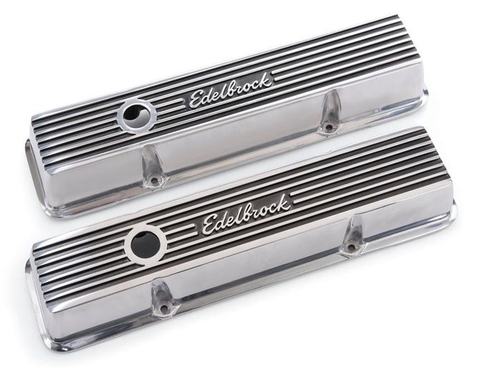EDL-4262, Edelbrock Elite II Series Valve Covers 4262 في الإمارات العربية المتحدة, دبي. Condition - new. Price 910 AED. Photo, seller contacts | AUTO.AE