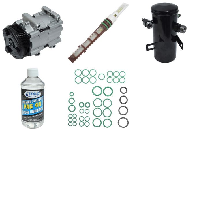 UAC-KT1493, Universal Air Conditioner Compressor Kits for 1996 BRONCO, F-250, 1996-1997 F-350 - KT 1493 in UAE, Dubai. Condition - new. Price ⁦1,050 AED⁩. Photo, seller contacts | AUTO.AE