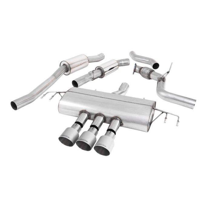 SSXHO257, MILLTEK SSXHO257 Cat-Back Exhaust, 3" (Titanium GT-100 Trims) for HONDA Civic (FK7) Non-OPF/GPF 2015- в ОАЭ, Дубай. Состояние - новое. Цена ⁦12 490 AED⁩. Фото, контакты продавца | AUTO.AE