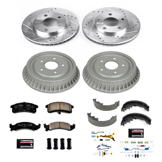 PWR-K15441DK, PowerStop Z23 Evolution Sport Disc and Drum Brake Upgrade Kits for 1994-1997 CAMARO, FIREBIRD - K15441DK في الإمارات العربية المتحدة, دبي. Condition - new. Price ⁦1,750 AED⁩. Photo, seller contacts | AUTO.AE