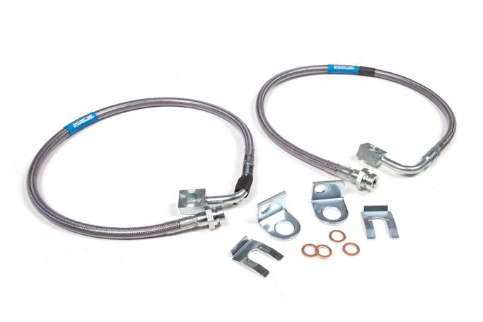 BDX-BDS104006, BDS Suspension Braided Stainless Steel Brake Hose Sets for 2007-2018 WRANGLER, 2018 WRANGLER JK - BDS104006 في الإمارات العربية المتحدة, دبي. Condition - new. Price ⁦740 AED⁩. Photo, seller contacts | AUTO.AE