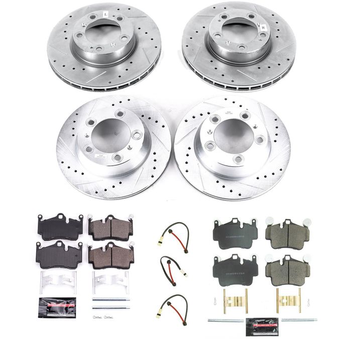 PWR-K6733, PowerStop Z23 Evolution Sport Brake Upgrade Kits for 2009-2012 BOXSTER, CAYMAN - K6733 в ОАЭ, Дубай. Состояние - новое. Цена 2 720 AED. Фото, контакты продавца | AUTO.AE