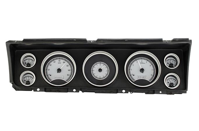 DAK-VHX67CIMPSW, Dakota Digital VHX Series Direct-Fit Analog Gauge Systems for 1967 CAPRICE, IMPALA - VHX-67C-IMP-S-W in UAE, Dubai. Condition - new. Price ⁦4,520 AED⁩. Photo, seller contacts | AUTO.AE