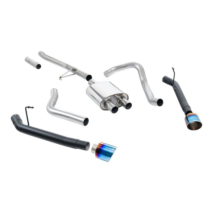 SSXJP109, MILLTEK SSXJP109 Cat-Back Exhaust, 2.76" (Blue Titanium GT-115 Tips) for JEEP Gladiator 3.6 (JT) 2020- в ОАЭ, Дубай. Состояние - новое. Цена 12 460 AED. Фото, контакты продавца | AUTO.AE