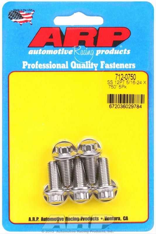 ARP-712-0750, ARP Stainless Steel Bolts 712-0750 в ОАЭ, Дубай. Состояние - новое. Цена ⁦80 AED⁩. Фото, контакты продавца | AUTO.AE