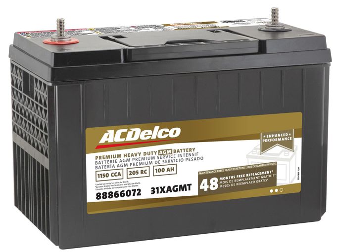 ADO-31XAGMT, 1,150  CCA ACDelco Gold Automotive AGM Battery 88866072 BCI Group 31 في الإمارات العربية المتحدة, دبي. Condition - new. Price ⁦2,270 AED⁩. Photo, seller contacts | AUTO.AE